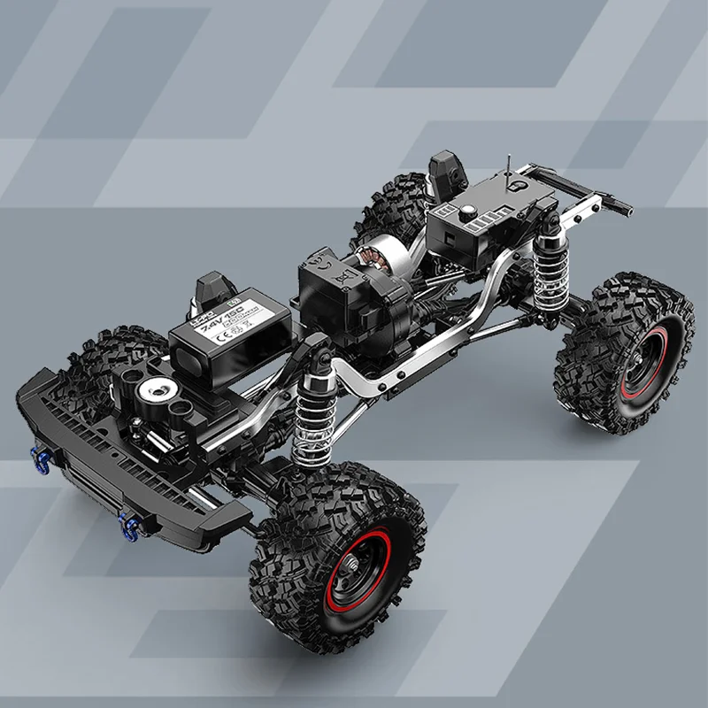 Фото Бесщеточный радиоуправляемый внедорожник Mjx H18p Ford Bronco Baja 1000 в масштабе 1:18, полноприводный, для бездорожья, новая поставка №4