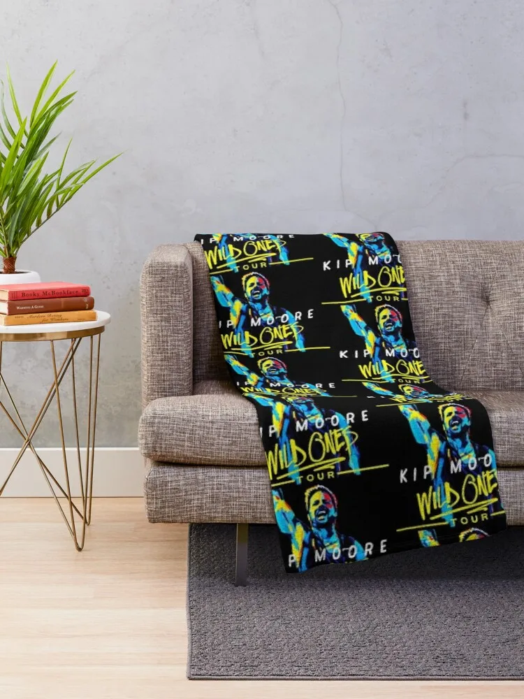 Декоративное одеяло kip moore wild ones Ori Tour 2019 2020 Kentang Retros пледы для дивана