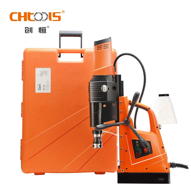 CHTOOLS DX-120 220 В Магнитная дрель Новый продукт Двигатель с ЧПУ Шестерня Бу состояние Магнитная настольная дрель Строительный подшипник (art.: 3920cd156ab2c) - 3920cd156ab2c
