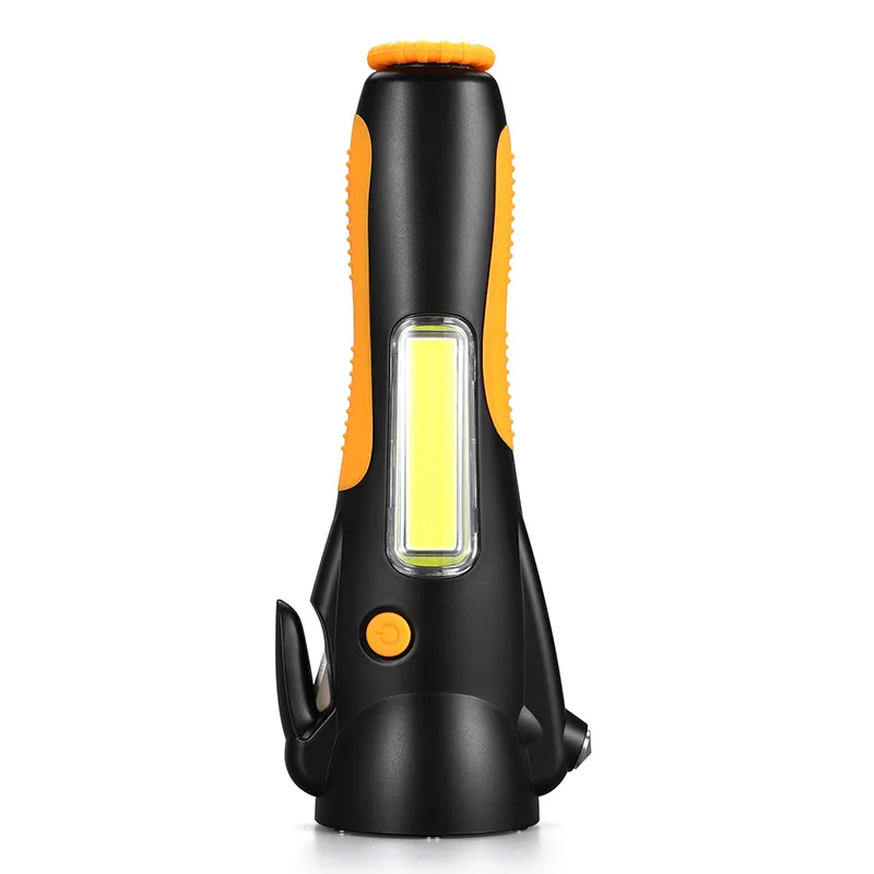 Светодиодный защитный фонарик BolerGifts с тактическим аварийно-спасательным