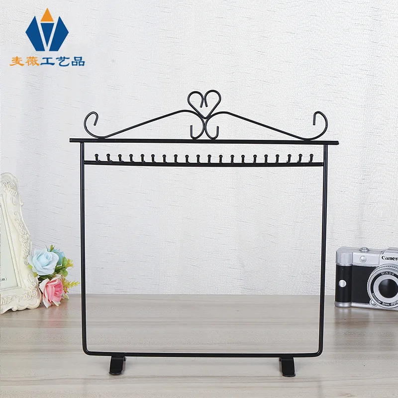 Iron Metal Jewelry Display Rack Directly Supplied By The Manufacturer Necklace Storage Rack Earline Rack Jewelry Display Rack