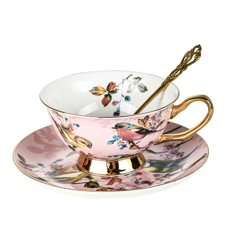 6 чашек ретро императорская Европейская кофейная чашка фарфоровые чайные наборы