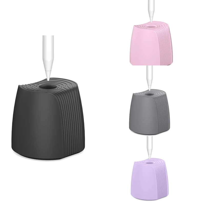 

Портативная зарядная станция со стилусом, аксессуары, подставка, силиконовый держатель для хранения зарядного устройства для Apple Pencil 1/2