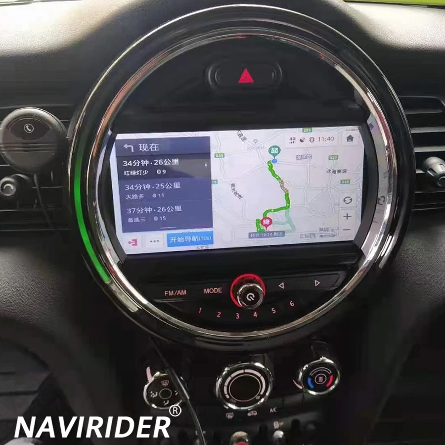 128 ГБ Android 13 сенсорный экран автомобильный видеоплеер мультимедийный GPS для BMW MINI