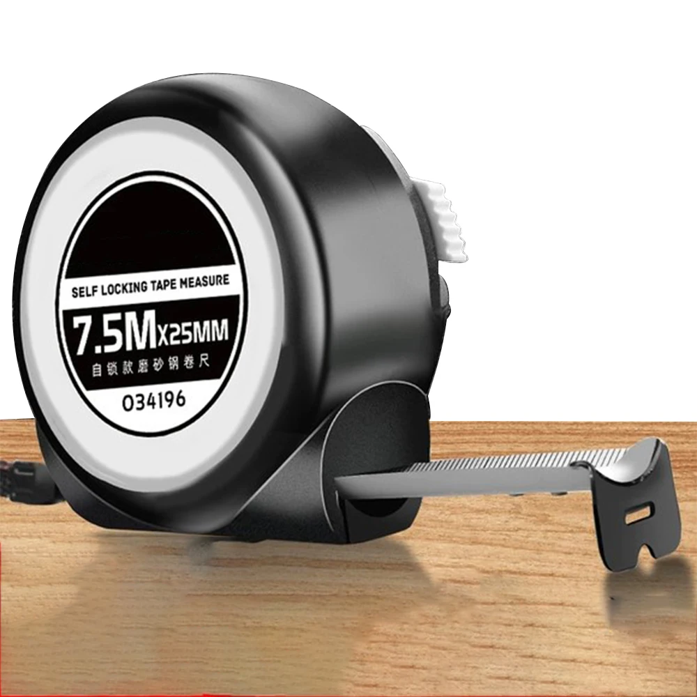 

Portable Household Tape Measure Self-locking Thickening and Hardening Size 3M 5M 7.5M10M High Quality Mini Industrial Pull Ruler