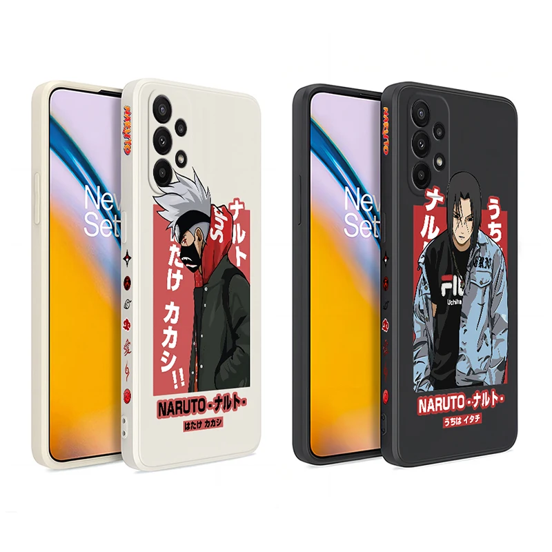 

N-narutos Anime Itachi Phone Case For Samsung A73 A53 A50 A12 A22 A52 A52S A51 A72 A71 A32 A20 A21S A11 5G Silicone Cover