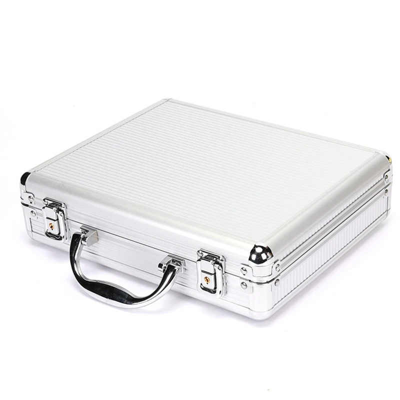 

Briefcase Electronics, Protects Testing Equipment, Tools, Aluminum 28x23x7cm Sponge And Case With Hard Foam Cameras