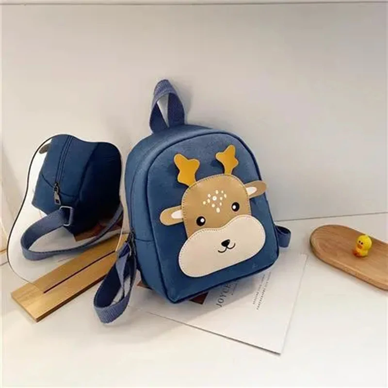 

Melario Kids Backpack 2022 New Cartoon Fawn Printing Preschool Toddler Backpack Girls Baby Fashion Cute School Kids Bags 2-6Y