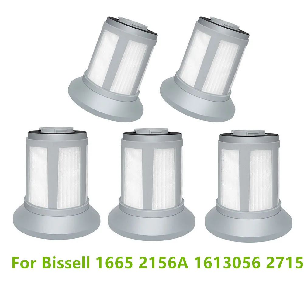 

5PCS Hepa Filters Washable HEPA Filters For Bissell 1665 2156A 1613056 2715 Vacuum Cleaner Accessories