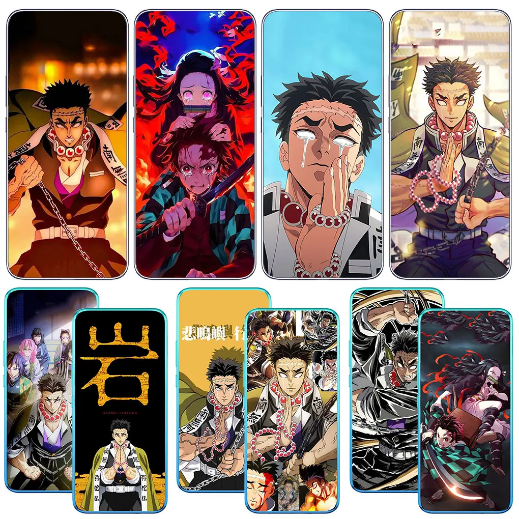 Himejima Gyomei Demon Slayer for Samsung Galaxy A04 A05 A06 A14 A15 A16 A23 A34 A35 A54 A55 M23 M33 M52 M53 M31 M51 M21 Case