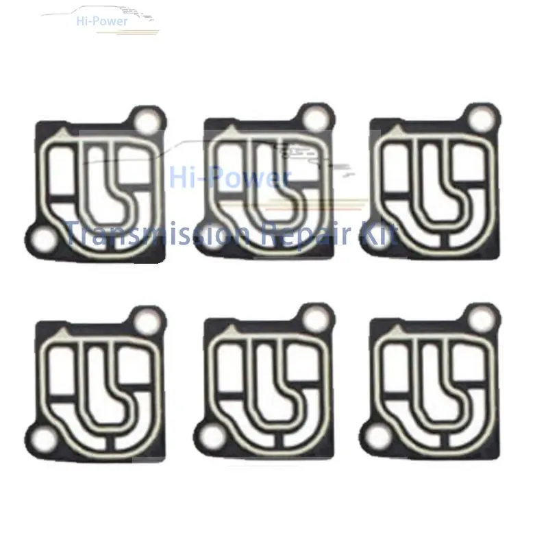 

6 шт. для A4 A5 A6 A7 Q5 DSG 7-скоростная автоматическая трансмиссия 0B5 OB5 DL501 DQ500 VFS сцепление соленоидная прокладка фильтр подходит