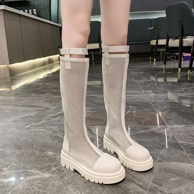 Platform Boots Botas Femininas 