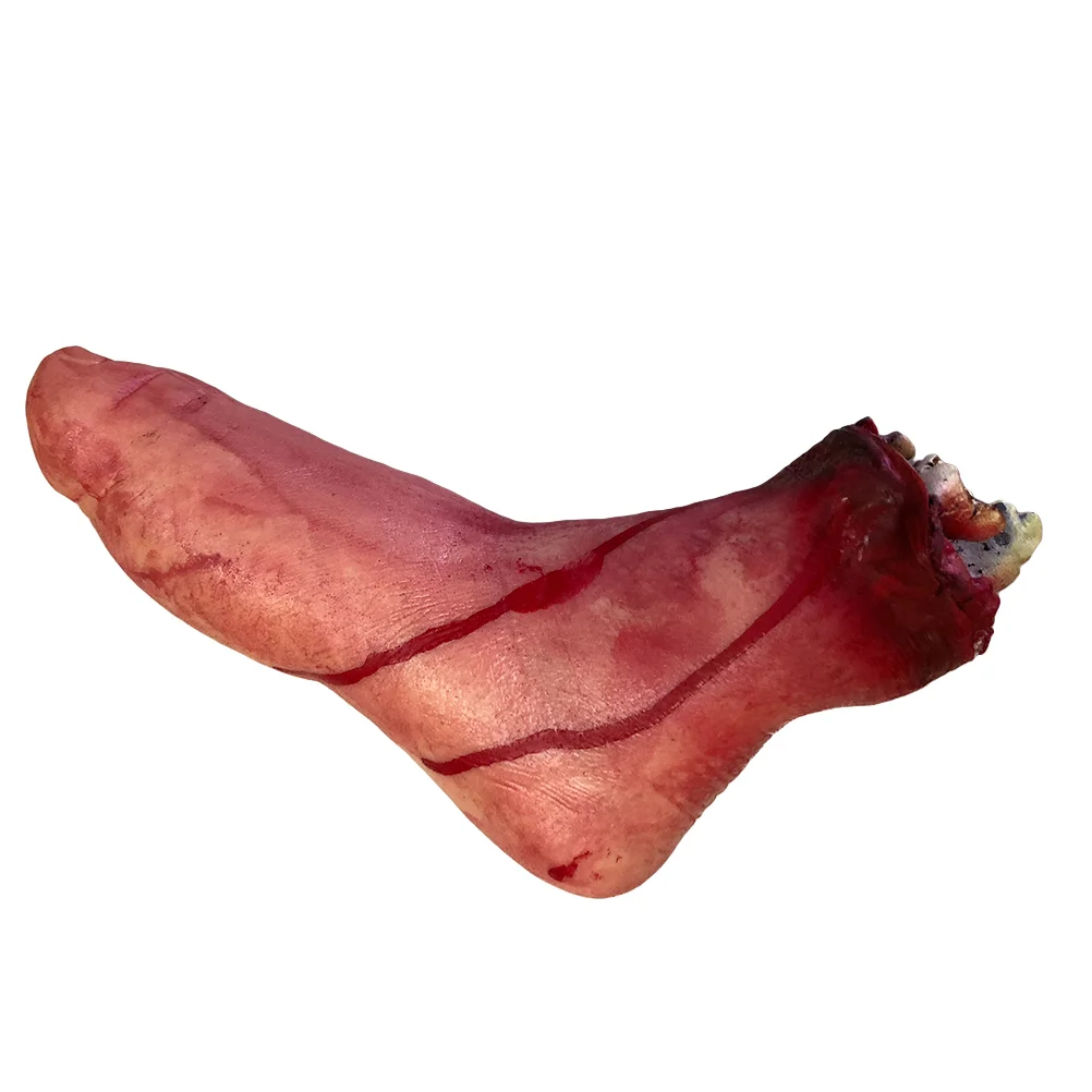 

Halloween Decor Severed Feet Blood Broken Foot Decorate Sacry Accessories