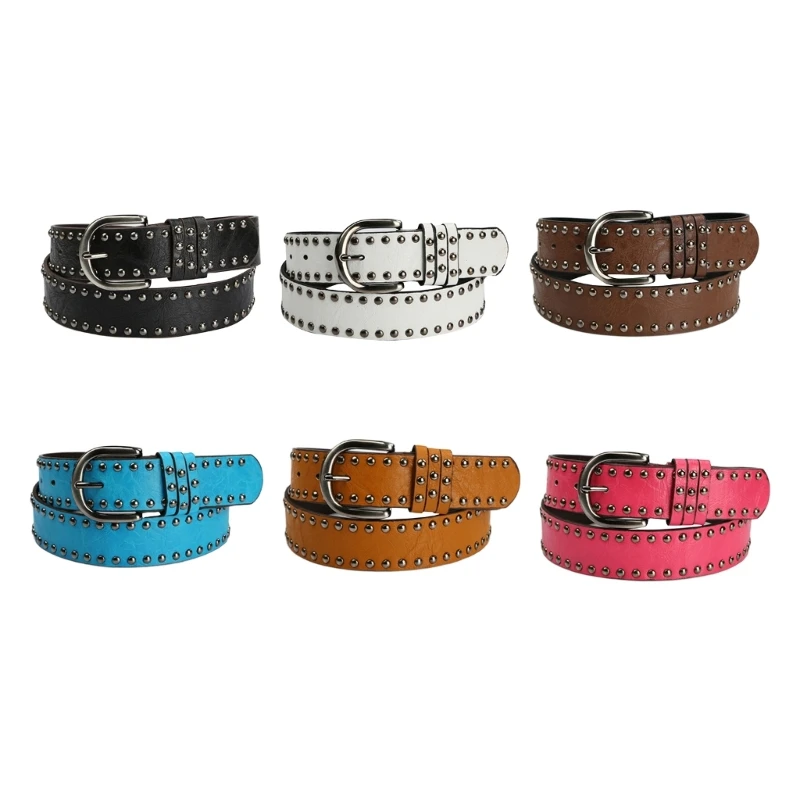 

Женский ремень из искусственной кожи с пряжкой