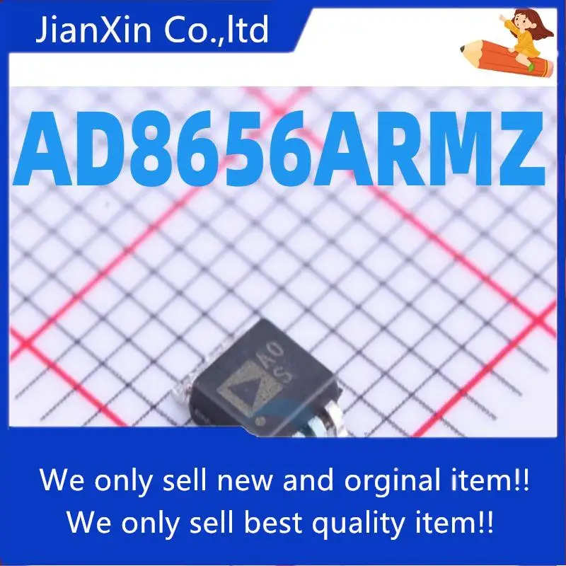 

10pcs 100% orginal new AD8656 AD8656ARMZ AOS A0S printing silk patch MSOP8 operational amplifier