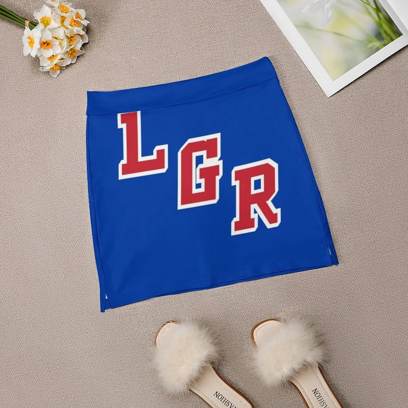 LGR - синие мини-юбки платья летние женские юбки 2024