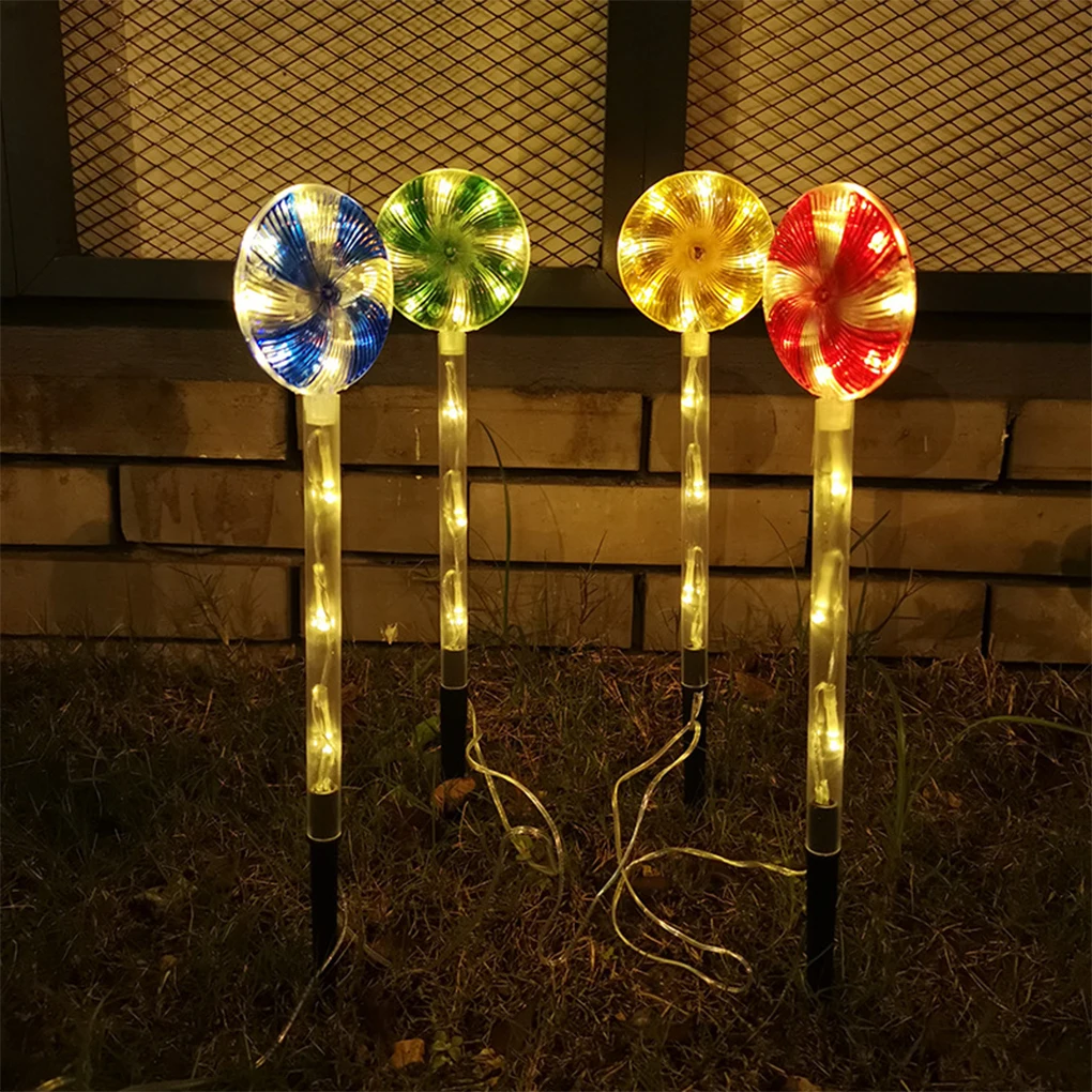 

Spike Light Solar Lawn Lamp Lighting Decoration Inserting Rechargeable