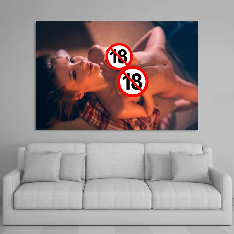 Настенные художественные Плакаты для взрослых модель Мила Азул горячее тело