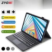 wireless touchpad keyboard case for lenovo m10 10 1 inch 3rd gen tb 328f bluetooth bracket detachabl tablet protective cover
