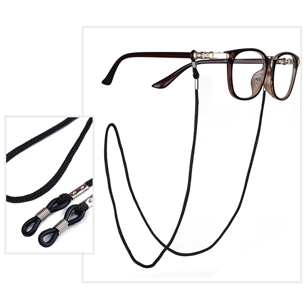 

New Fashion Leather Reading Glasses Chain High Elasticity Sunglass Strap Women Men Practical Lanyard Strap Glasses Cord Holder