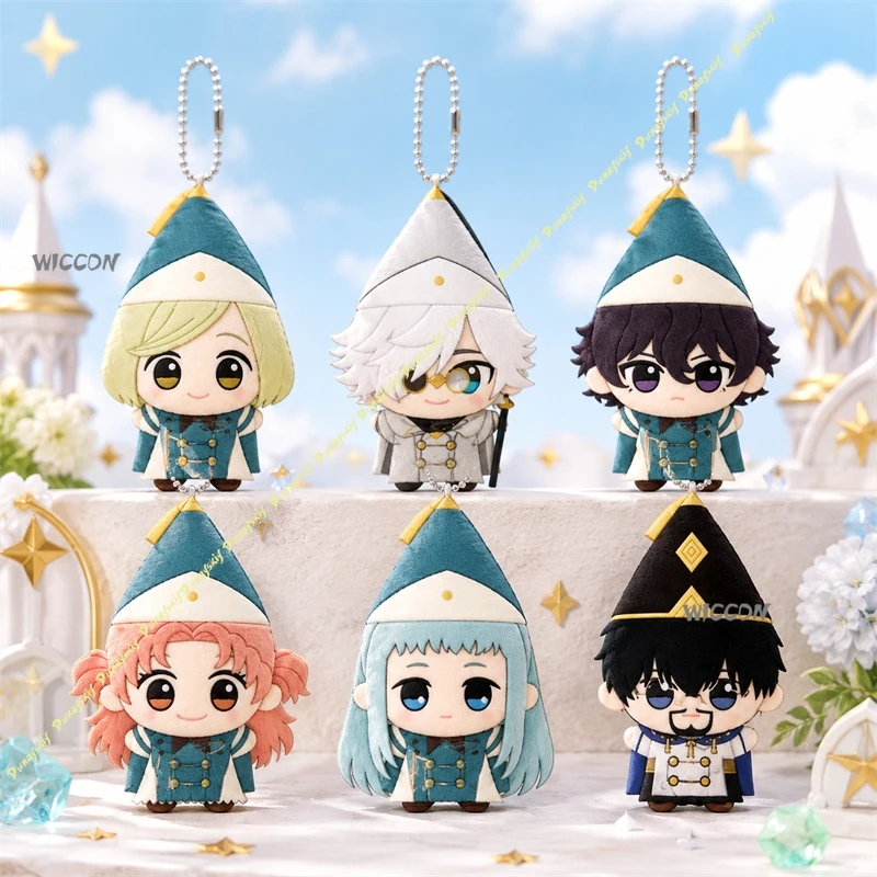Фото Набор плюшевых кукол Witch Hat Atelier Coco/Qifrey/Agott/Tetia/Richeh/Olruggio: мягкие плюшевые игрушки-персонажи Q-версии №1