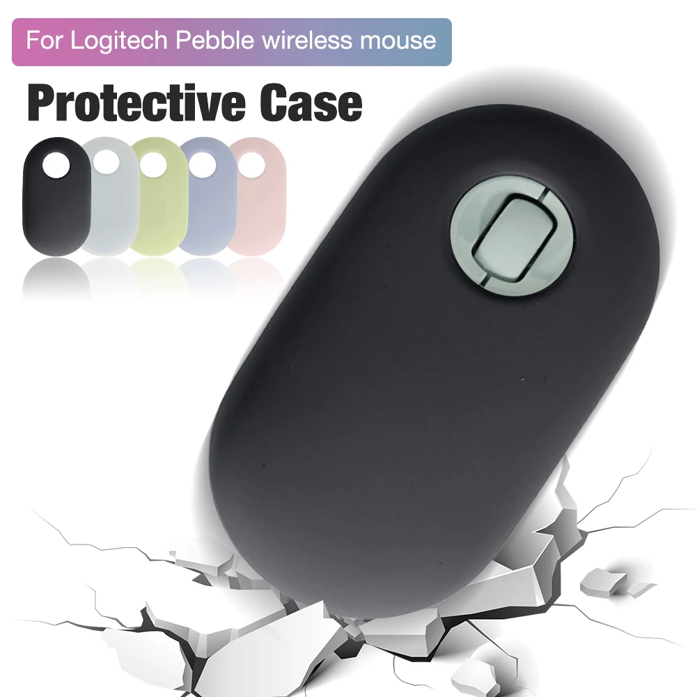 

Wireless Mouse Soft Silicone Protector Case For Logitech Pebble Shockproof Ultra Thin Dust Proof Skin Protective Cover