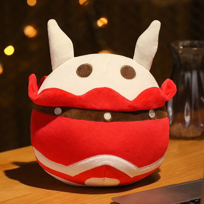 

Cute Genshin Impact Klee Bomb Dango Plush Pillow Cosplay Props Stuffed Soft Toy for Girlfriend Gift