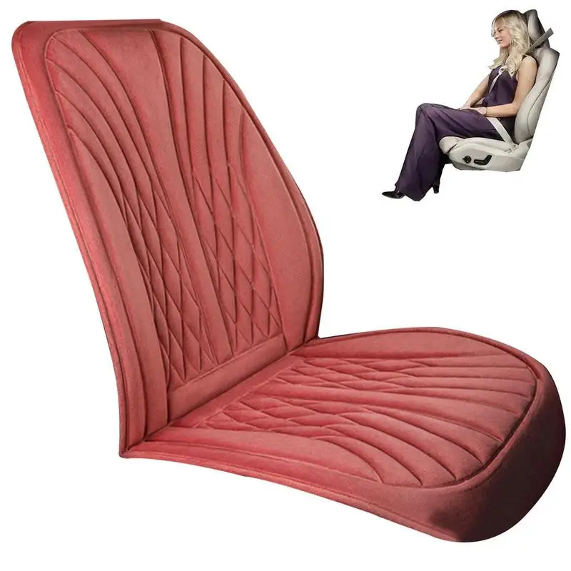 

Car Seat Cover Heated 3 Gear Adjustable Auto Seat Covers Warming Chair Cushion With Overheat Protection Perfect For Cold Weather