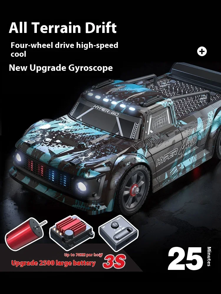 Фото Радиоуправляемая машина MJX Hyper Go 14303, внедорожник 1/14, 2.4G, 4x4, полномасштабная гоночная модель с бесщеточным двигателем, игрушка для детей №5