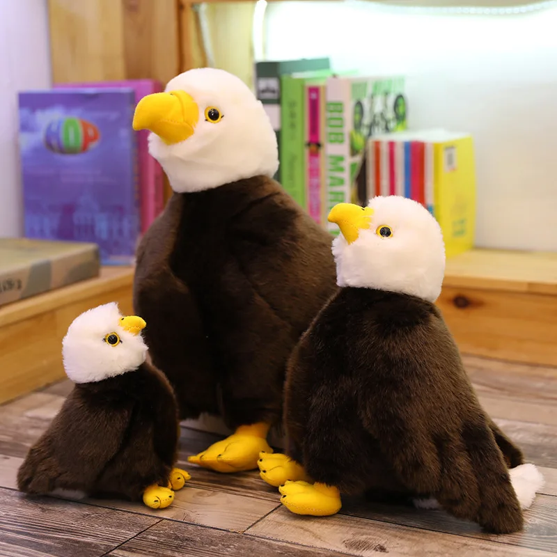 

Seagull Birds Sea Eagle Cute Plush Dolls Baby Animal Soft Cotton Stuffed Soft Toys Sleeping Mate Haliaeetus Leucocephalus Kawaii