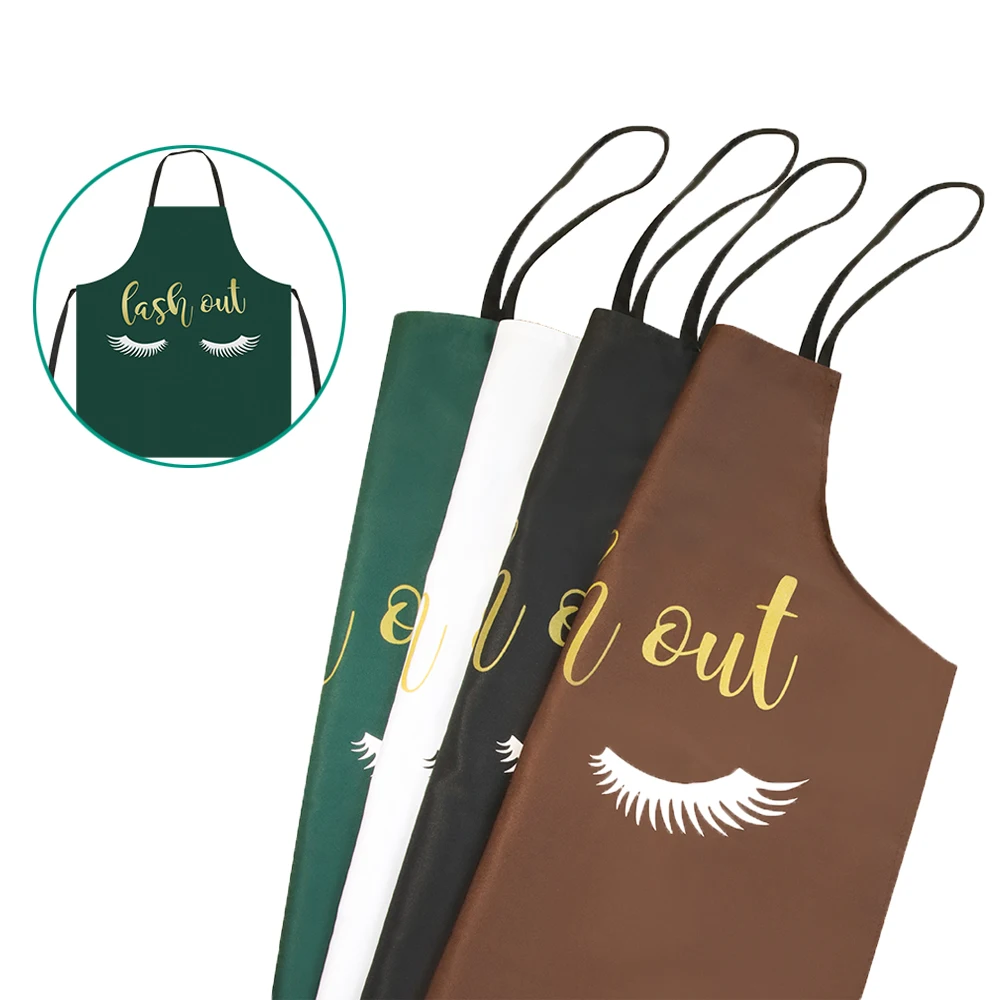 

1Pcs Eyelash Sleeveless Apron Comfortable And Durable Printed Cotton Be Suitable For Home Cleaning Cooking Tool