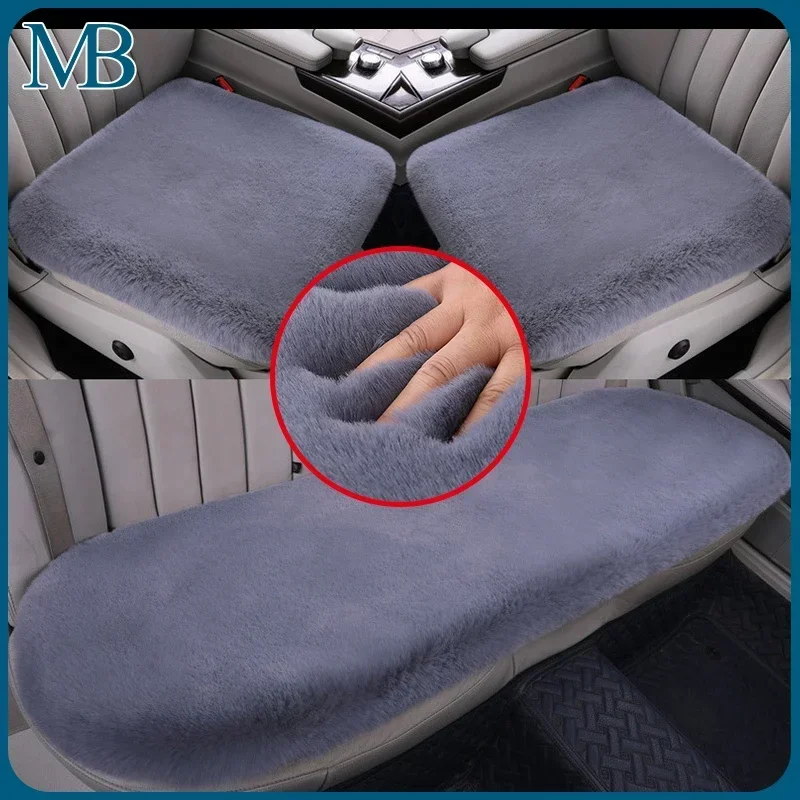 

Car Plush Cushion Winter Warm Cushion Universal Seat Cover for Geely MG Changan Toyota VW Hyundai Xpeng BYD Tiggo Haval Ford