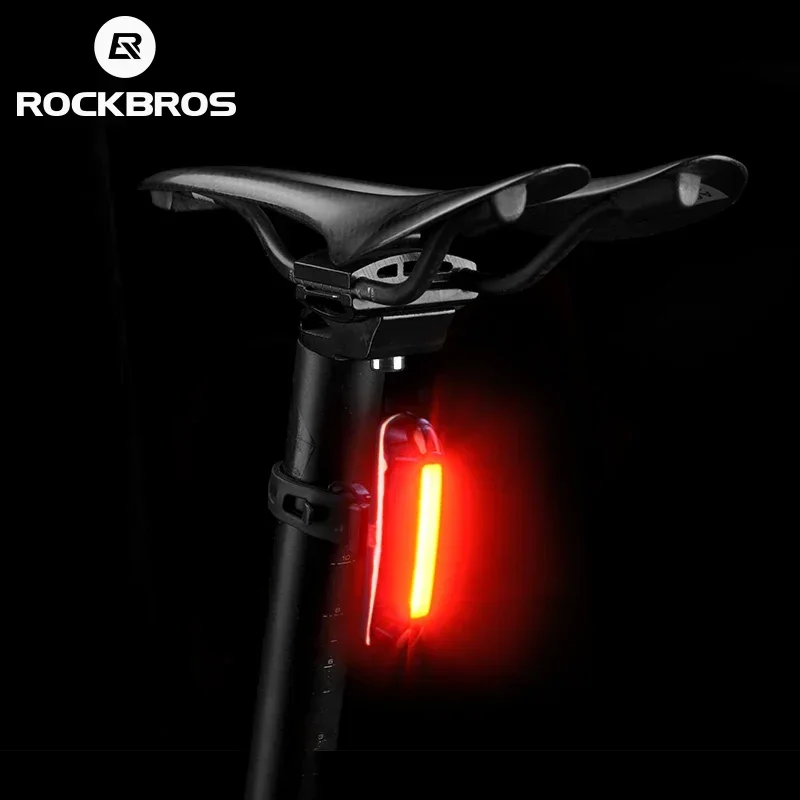 ROCKBROS Велосипедный фонарь Водонепроницаемый задний для велосипеда Светодиодный