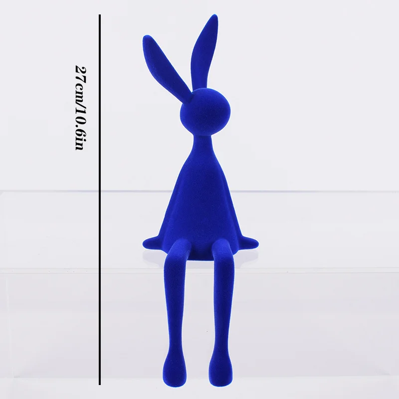 

Флокированная фигурка кролика Ermakova