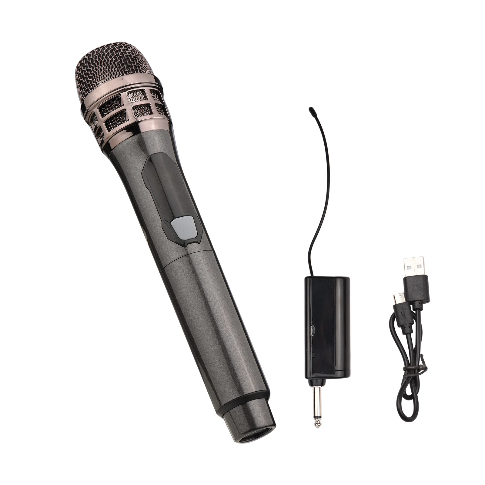 Беспроводной ручной микрофон приемник 6 35 мм с защитой от помех для уличных