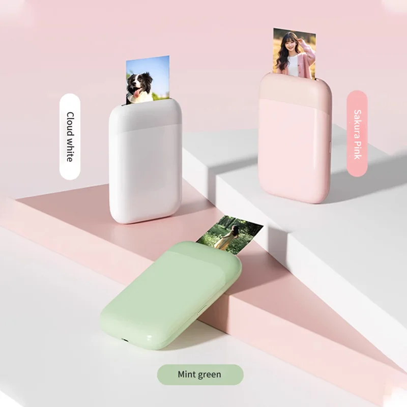 Фотопринтер Liene без чернил красочный фотопринтер мини-портативный 3-дюймовый