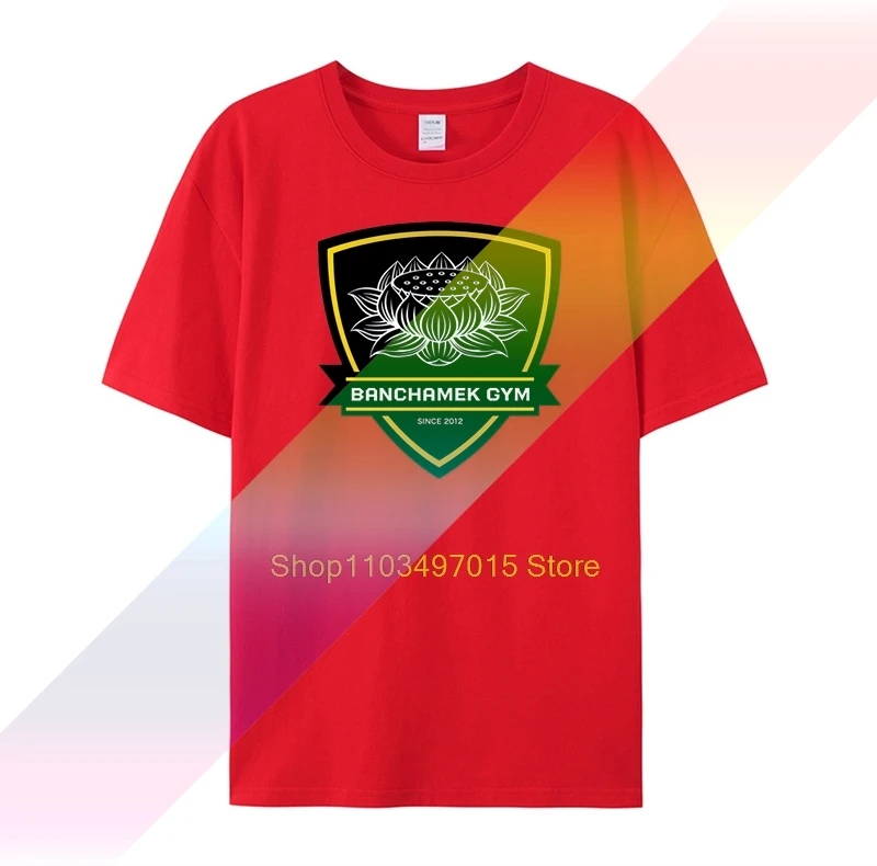 Новинка BANCHAMEK GYMER Buakaw Por Pramuk Muay Thai логотип мужская Черная Футболка размер S 3XL 2019