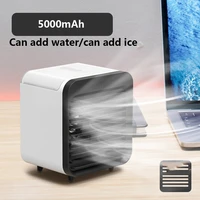 xiaomi usb desk mini fan portable air cooler fan air conditioner light desktop air cooling fan purifier for office bedroom