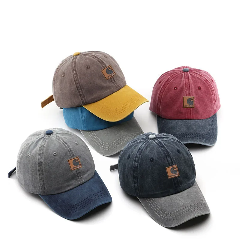 

Washed And Old Stitched Baseball Cap Fashion Personality Men And Women Peaked Cap Student Couple Sunscreen Cap Carhartts Cap