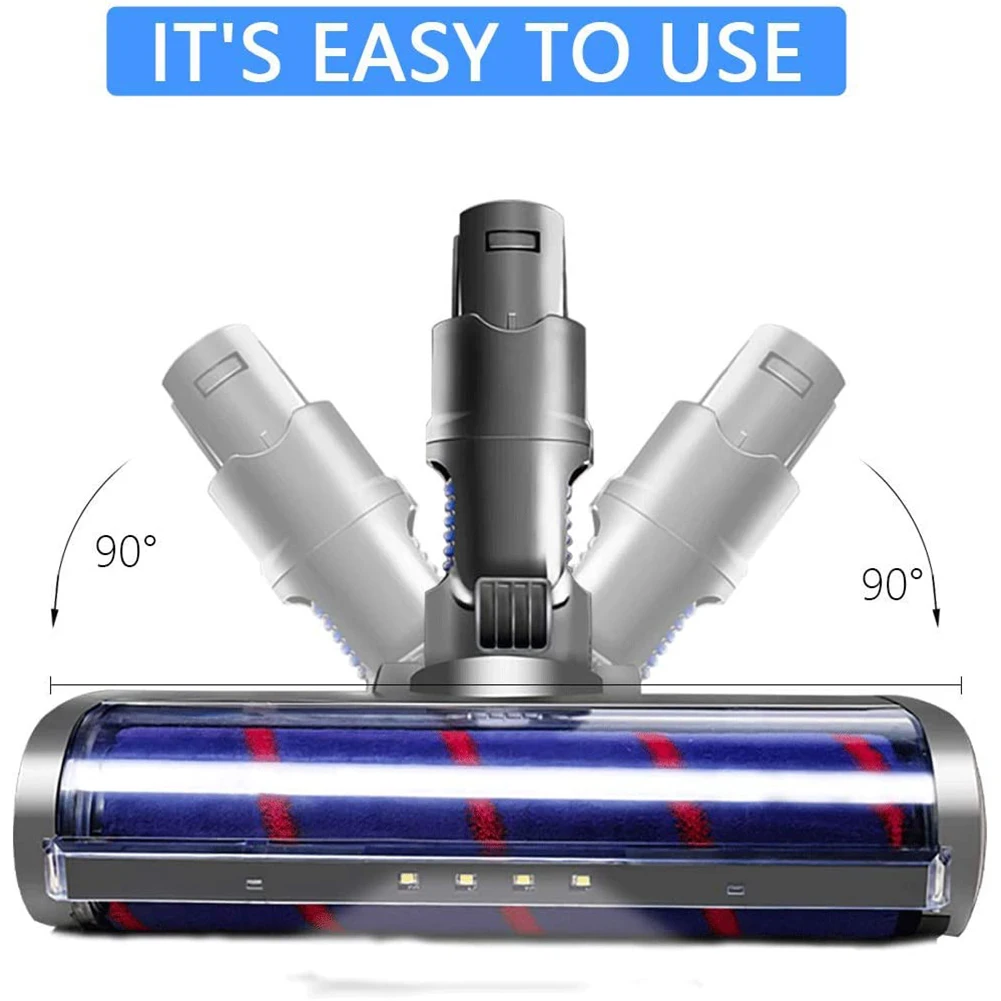 Мягкая роликовая чистящая головка для Dyson V6 DC58 DC59 DC61 DC62 DC74 насадка беспроводного