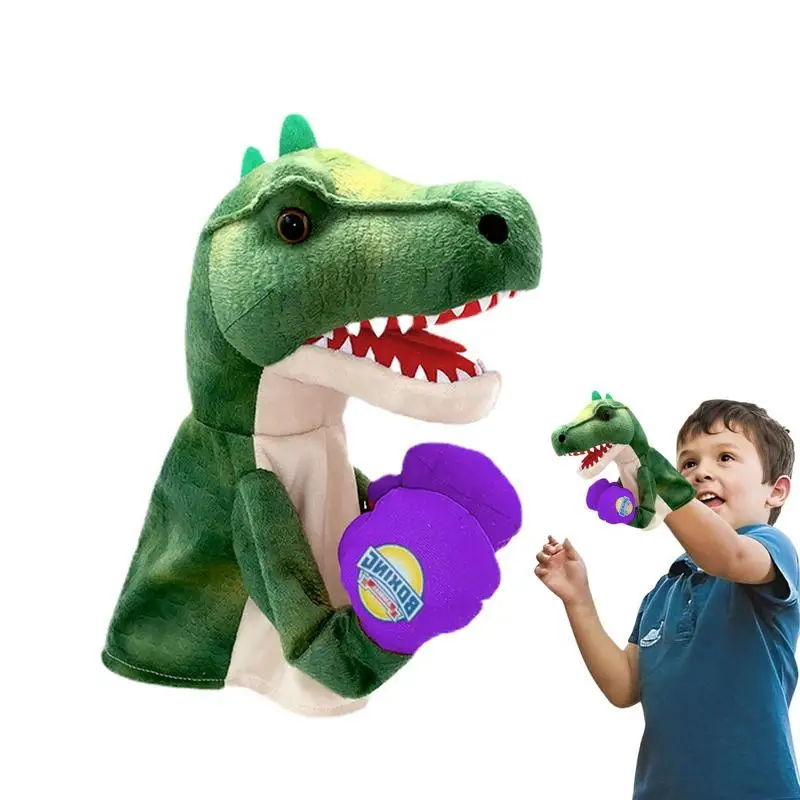 

Kids Hand Puppet Kids Animal Puppets Soft Dinosaur Hand Puppets Dinosaur Toys Birthday Gift For Girls And Boys Children