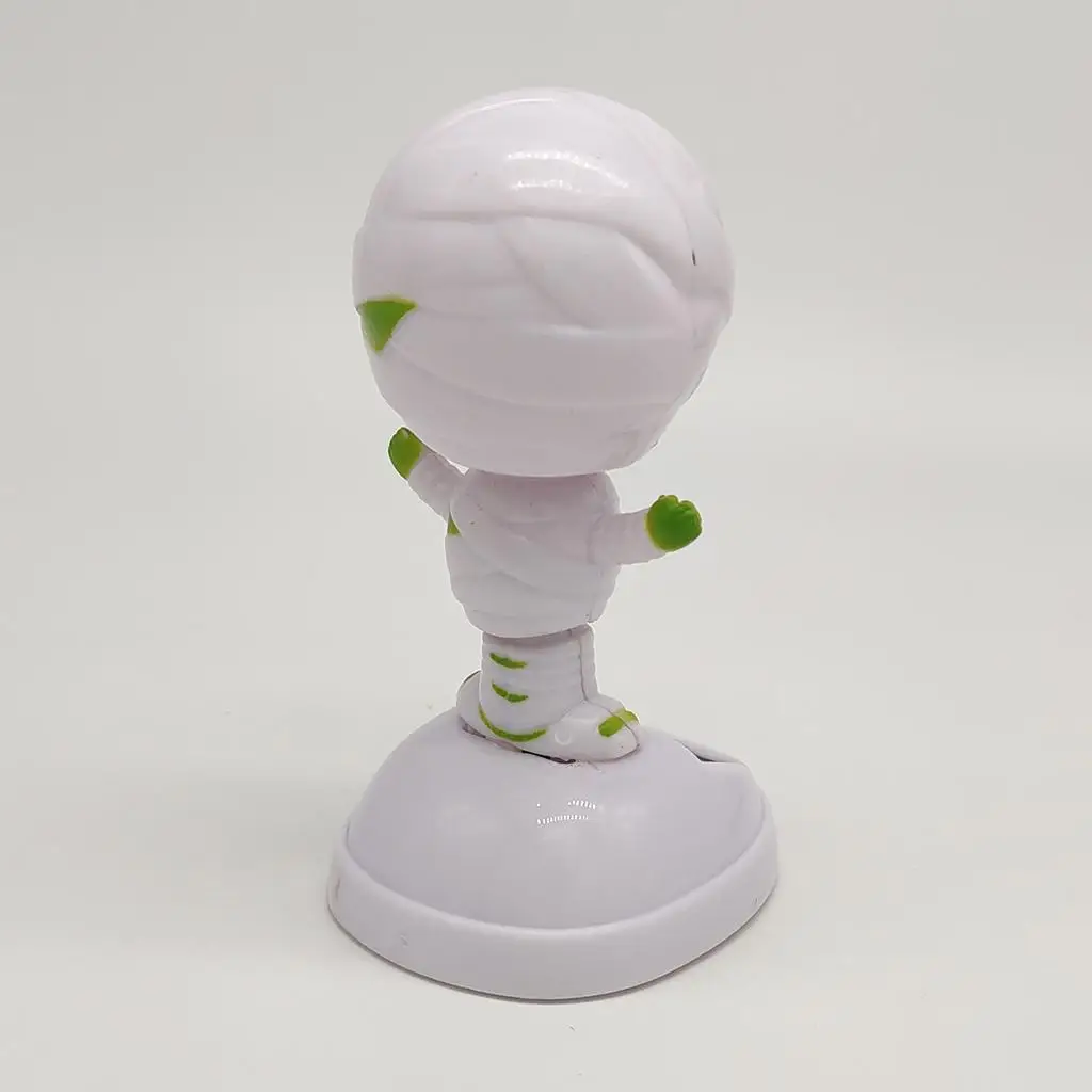 

Halloween Solar Powered Shake Head Dancing Toy Car Home Room Decor -Mummy