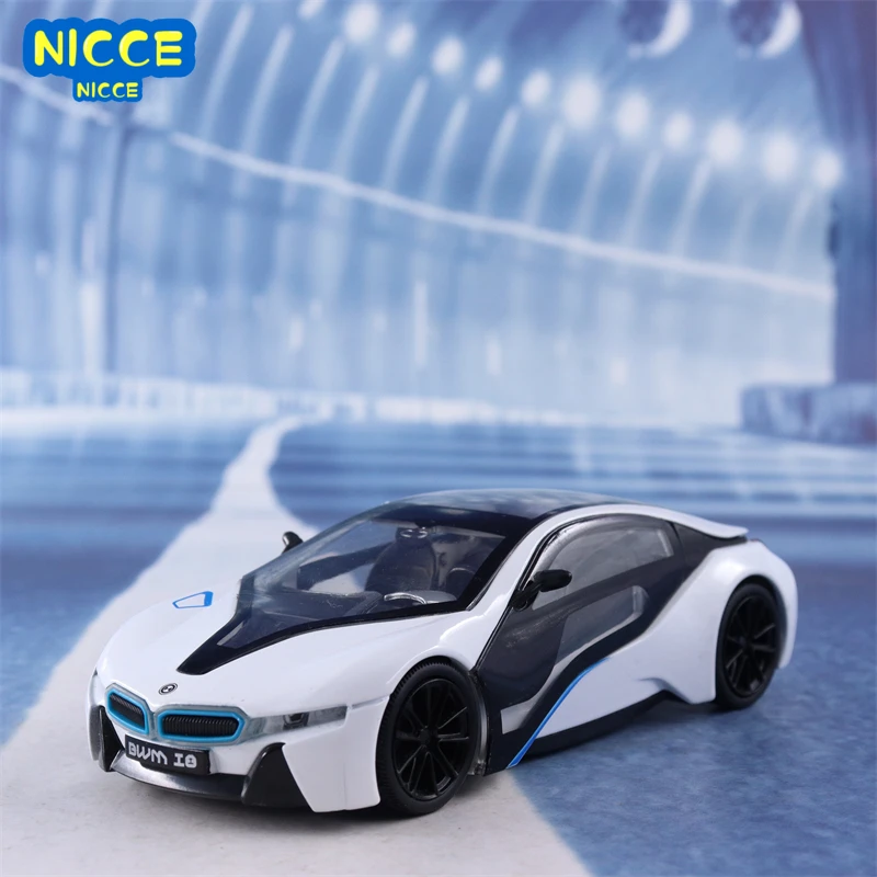 

Модель спортивного автомобиля Nicce 1:24 BMW I8 из сплава, литой металлический игрушечный автомобиль, модель автомобиля с высокой симуляцией, колл...