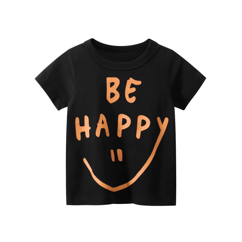 

Children Short Sleeve Tops Kids Baby Cartoon Printing T-shirt Boys Girls Summer Pullover Tee Shirt Clothes 1 2 3 4 5 6 Years Old