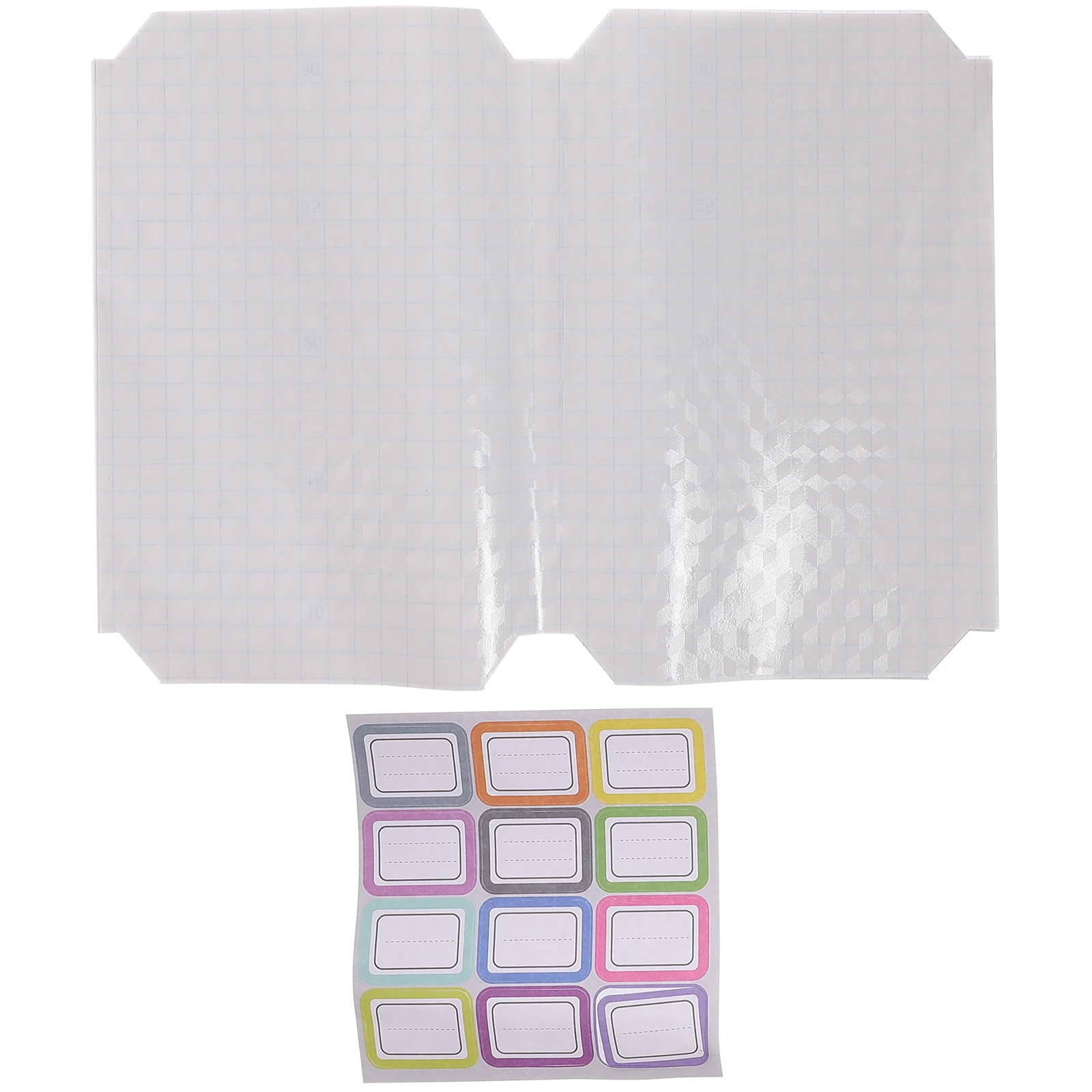 

Book Covers Films Clear Protectorcover Adhesive Sleeve Liner Transparent Pouch Self Shelf Sticky School Protectorsbookcover