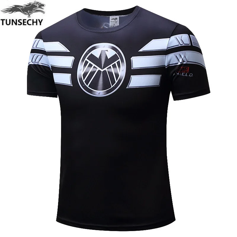 

Marvel Summer New men's T-shirt 3D Printing Fashion Sports O-neck T-shirt Casual hip-hop short-sleeved Comfortable T-shirt