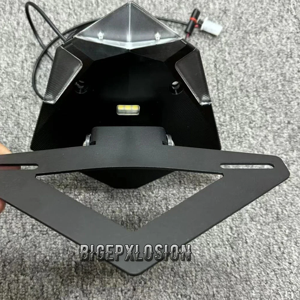 Новинка регулируемый короткий номерной знак для мотоцикла S1000 задний фотосигнал