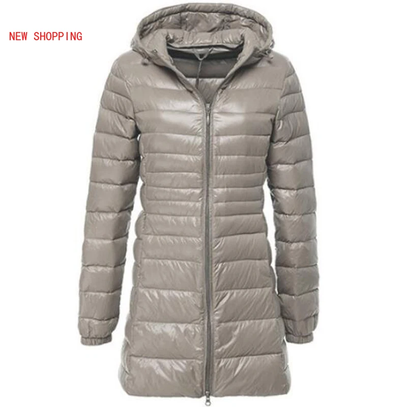 Winter Jacket Women New Arrival Hooded Parka Lightweight Down Long Jackets Chaqueta Mujer Autumn Coats Plus Size 6XL 7XL Clothes