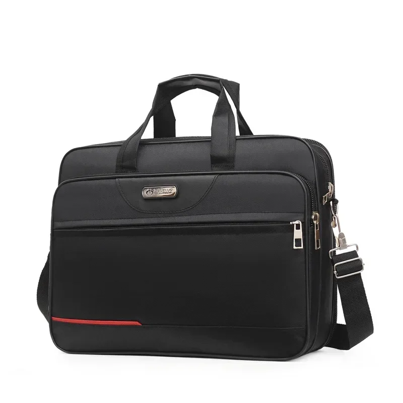 

Men's Business Briefcase Weekend Travel Document Storage Bag Laptop Protection Handbag Material Organize Pouch Accessories Items