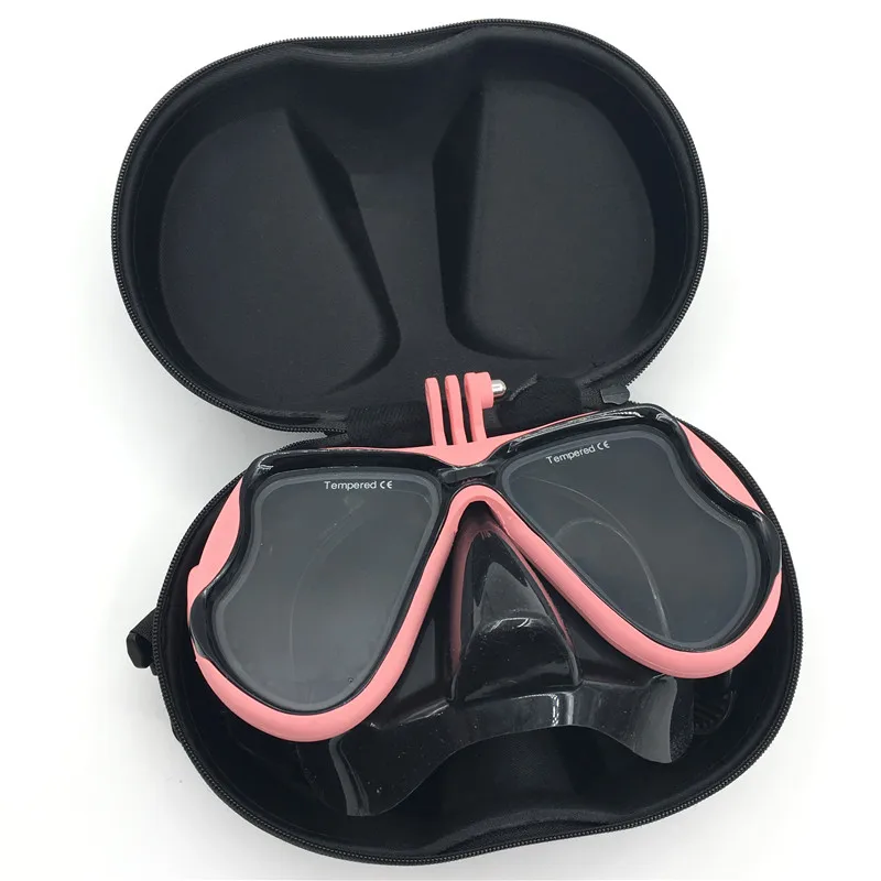 Профессиональная Подводная маска и экшн-камера водонепроницаемый чехол для GoPro